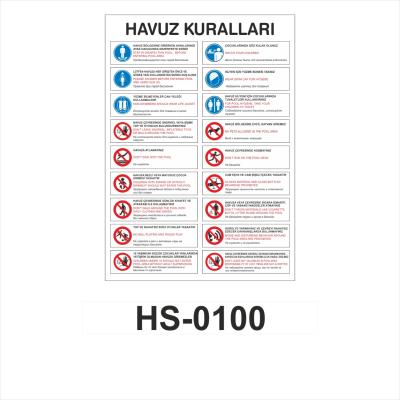 HAVUZ KURALLARI- 3 DİL